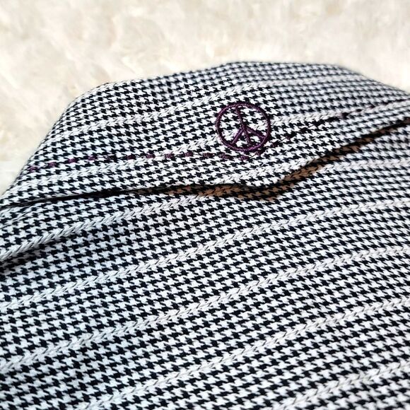 John Lennon English Laundry Houndstooth Floral Long Sleeve Button-Down Shirt - Picture 4 of 11